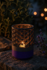 Kumiko Tea Light Holders – 3 Pack | Dual Color Design | Battery Operated Candle Decor