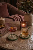 Drink Coasters Set | Leaf Design | Modern Home Decor