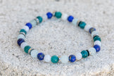 Communication Gemstone Crystal Bracelet