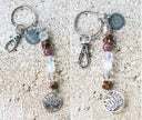 Chakra | Keychain | Zipper Pull Crystal and Gemstone