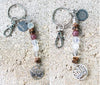 Chakra | Keychain | Zipper Pull Crystal and Gemstone