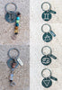 Zodiac | Keychain | Zipper Pull Crystal & Gemstone