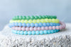 Glow-in-the-Dark Quartz Gemstone Crystal Bracelet