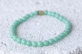 Glow-in-the-Dark Quartz Gemstone Crystal Bracelet