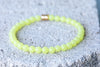 Glow-in-the-Dark Quartz Gemstone Crystal Bracelet