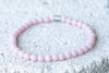 Glow-in-the-Dark Quartz Gemstone Crystal Bracelet