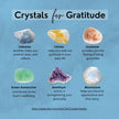 Gratitude Gemstone Crystal Bracelet