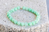 Jade Green | Luck and Abundance Gemstone Crystal Bracelet