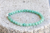 Jade Green | Luck and Abundance Gemstone Crystal Bracelet