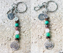 Chakra | Keychain | Zipper Pull Crystal and Gemstone