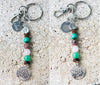 Chakra | Keychain | Zipper Pull Crystal and Gemstone