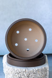 Mini Kumiko Planter – 4” Aesthetic Plant Pot for Modern Home Decor