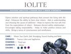 Iolite Gemstone Crystal Bracelet