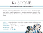 K2 Jasper Gemstone Crystal Bracelet