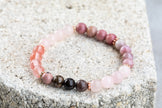 Love & Passion Gemstone Crystal Bracelet