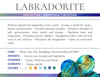 Labradorite Gemstone Crystal Bracelet