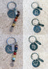Zodiac | Keychain | Zipper Pull Crystal & Gemstone