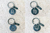 Zodiac | Keychain | Zipper Pull Crystal & Gemstone