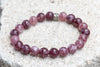 Lepidolite Gemstone Crystal Bracelet