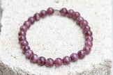 Lepidolite Gemstone Crystal Bracelet
