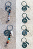 Zodiac | Keychain | Zipper Pull Crystal & Gemstone