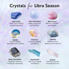 Libra Zodiac Gemstone Crystal Bracelet
