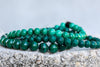 Malachite Gemstone Crystal Bracelet