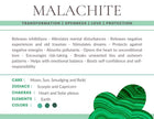 Malachite Gemstone Crystal Bracelet