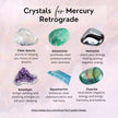Mercury Retrograde Protection Gemstone Crystal Bracelet