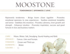 Peach Moonstone Gemstone Crystal Bracelet