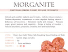 Morganite Beryl Gemstone Crystal Bracelet