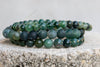 Moss Agate Gemstone Crystal Bracelet