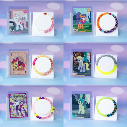 My Little Pony TCG Playing Card with Inspired Crystal Bracelet