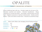 Opalite Gemstone Crystal Bracelet