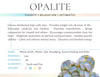 Opalite Gemstone Crystal Bracelet