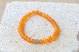 Dyed Colored Quartz Gemstone Crystal Bracelet