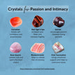 Love & Passion Gemstone Crystal Bracelet