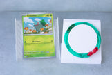 Pokémon TCG Playing Card with Inspired Rubber Band Bracelet