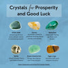 Prosperity and Luck Gemstone Crystal Bracelet