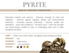 Pyrite Wealth and Luck Gemstone Crystal Bracelet