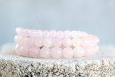 Rose Quartz Compassion Self-Worth Gemstone Crystal Bracelet