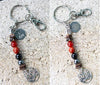 Chakra | Keychain | Zipper Pull Crystal and Gemstone