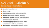 Sacral Chakra Gemstone Crystal Bracelet