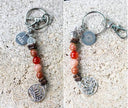Chakra | Keychain | Zipper Pull Crystal and Gemstone
