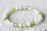 Serpentine Gemstone Crystal Bracelet
