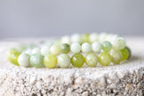 Serpentine Gemstone Crystal Bracelet