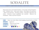Sodalite | Emotional Balance Gemstone Crystal Bracelet