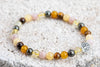 Solar Plexus Chakra Gemstone Crystal Bracelet