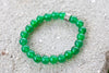 Jade Green | Luck and Abundance Gemstone Crystal Bracelet