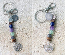 Chakra | Keychain | Zipper Pull Crystal and Gemstone